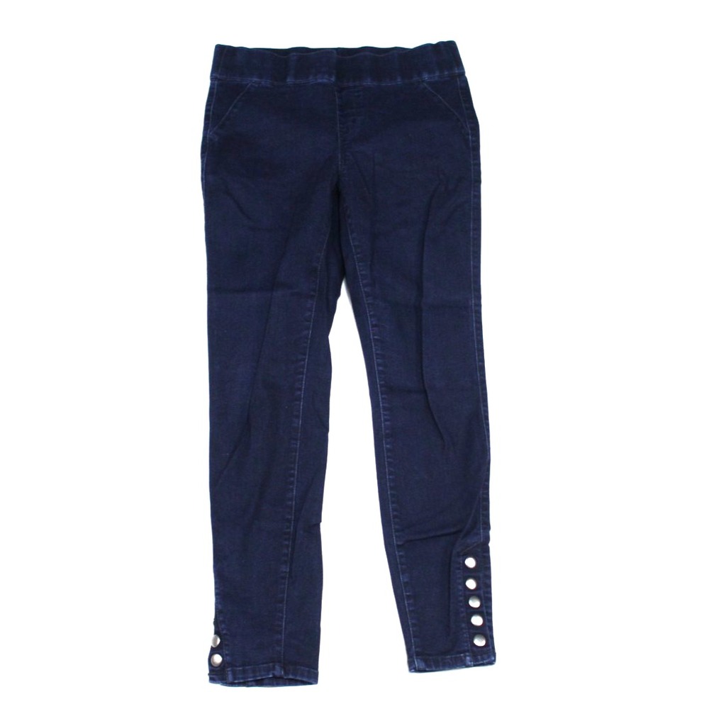 Apt.9 Women Blue Jeans Casual Skinny Denim Ankle Button Denim Size 12